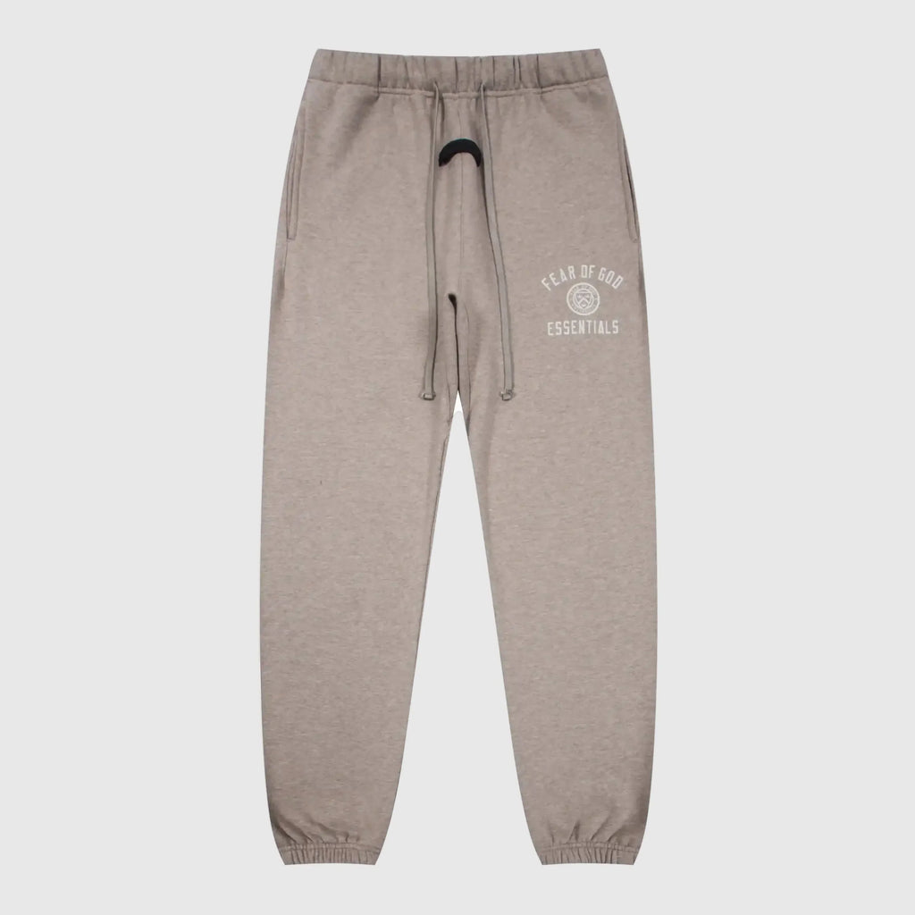 Essentials Heathered Grey Street Core Fleece Sweatpants – Everyday Comfort Joggers