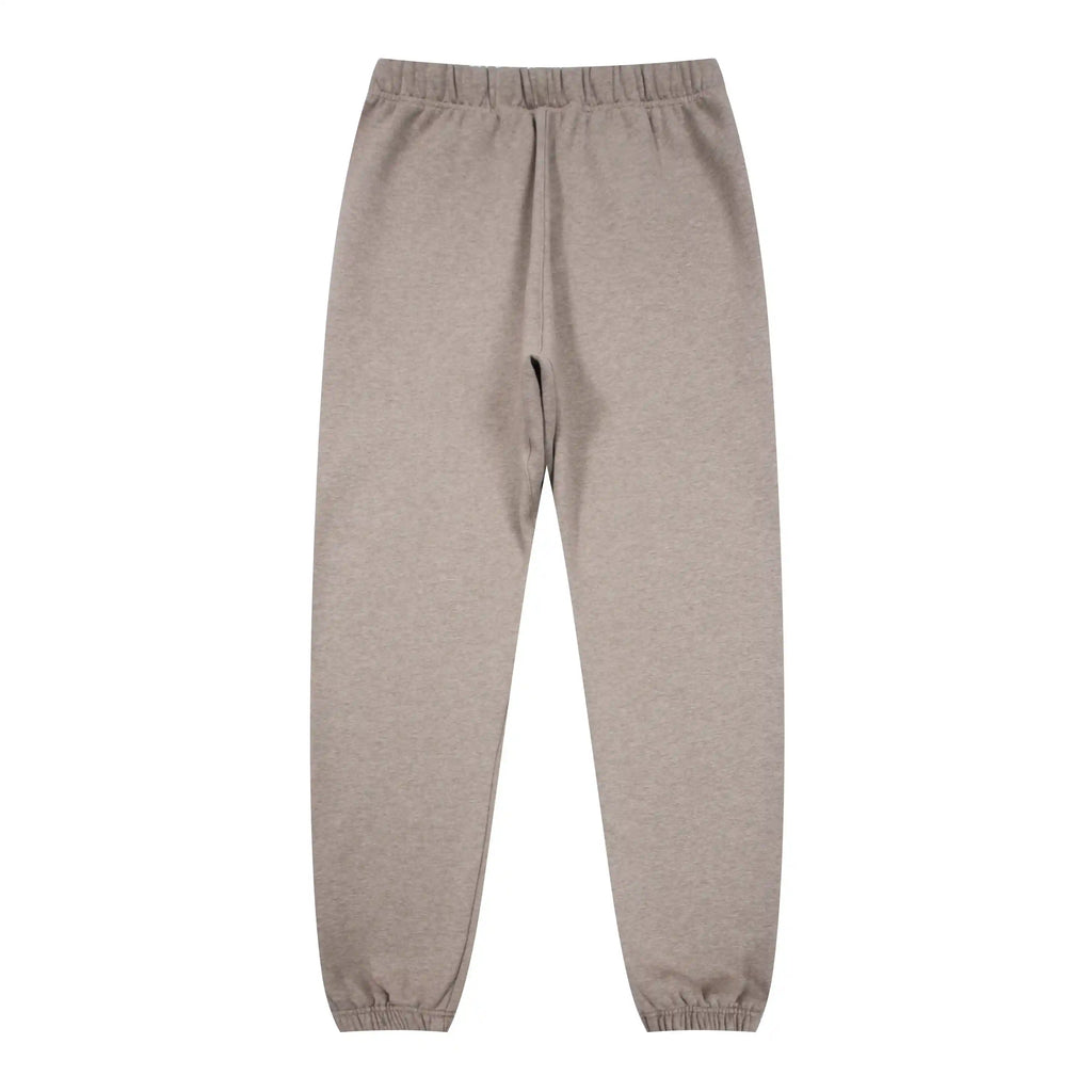 Essentials Heathered Grey Street Core Fleece Sweatpants – Everyday Comfort Joggers