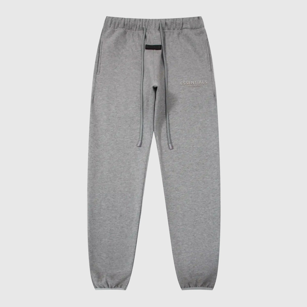Essentials Dark Heather Oatmeal Core Fleece Sweatpants – Relaxed Everyday Joggers