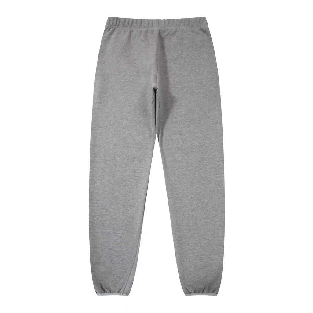 Essentials Dark Heather Oatmeal Core Fleece Sweatpants – Relaxed Everyday Joggers
