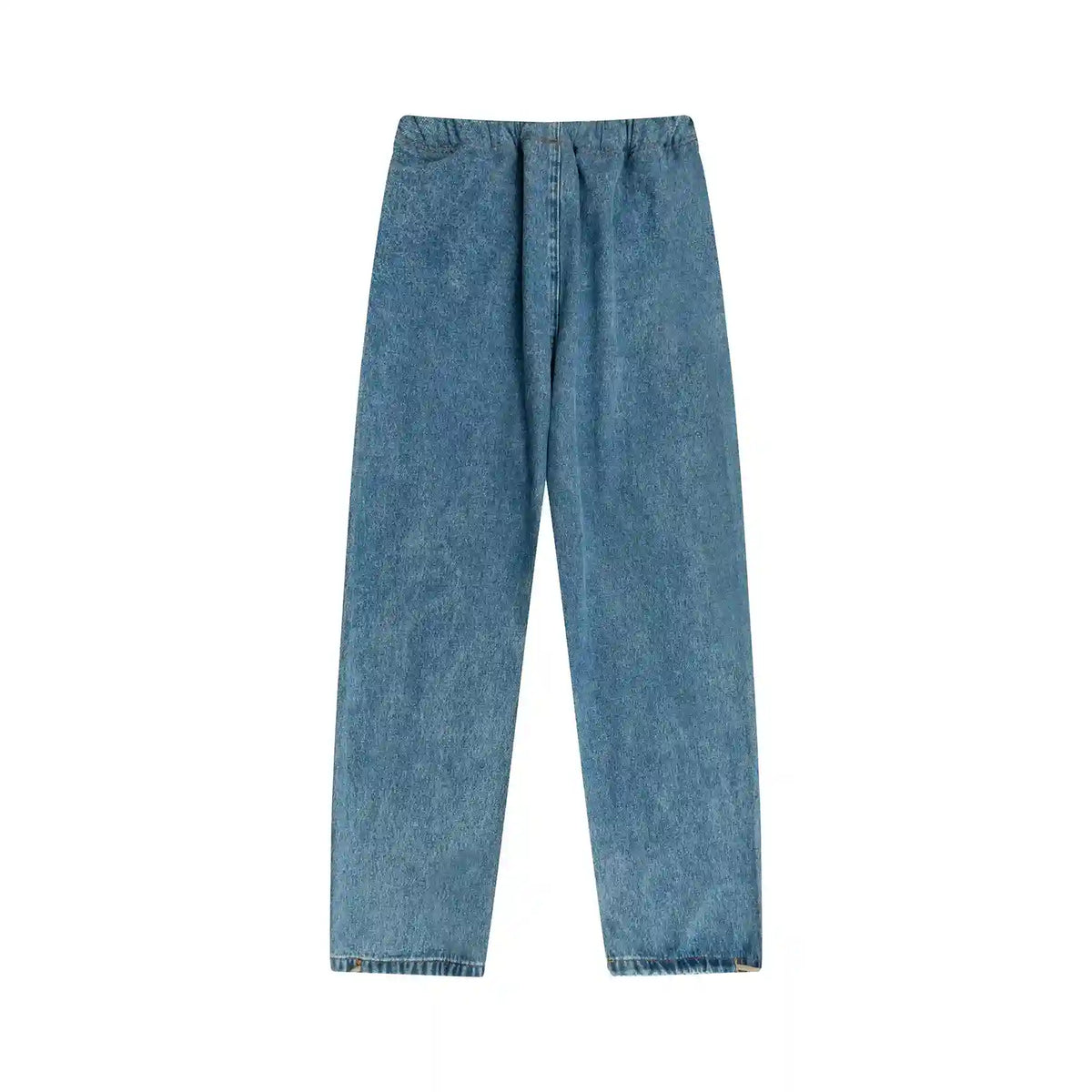 Essentials Denim Blue Relaxed Pants by Fear of God – Casual Streetwear Comfort