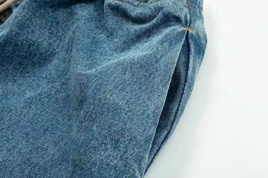 Essentials Denim Blue Relaxed Pants by Fear of God – Casual Streetwear Comfort