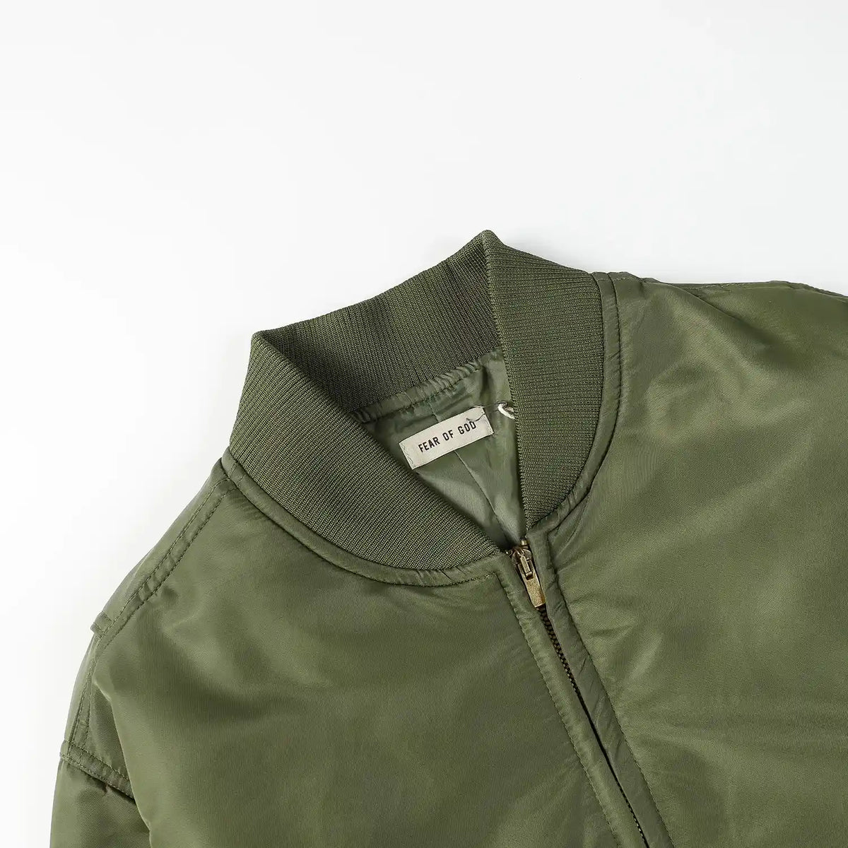 Fear of God Army Green Eternal Shell Bomber Jacket