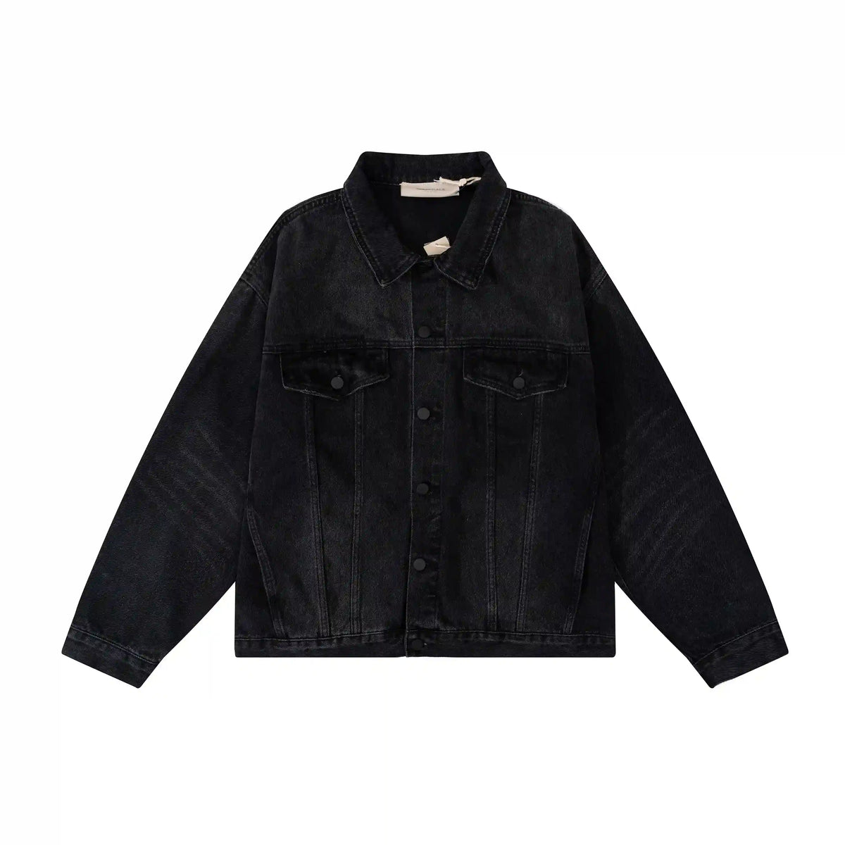 Essentials Denim Black Jacket