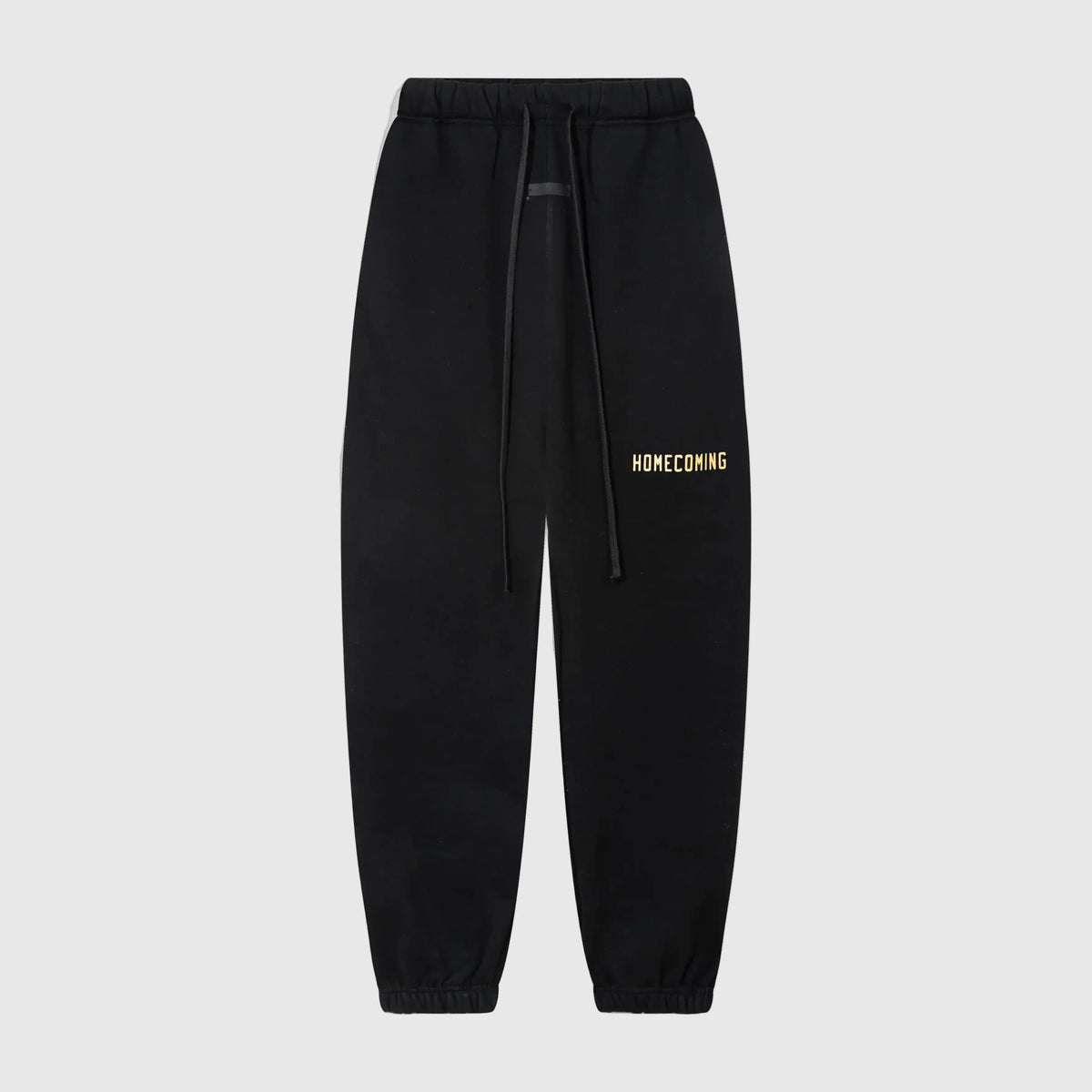 Essentials Black Elevated Street Fleece Sweatpants – Casual Everyday Joggers