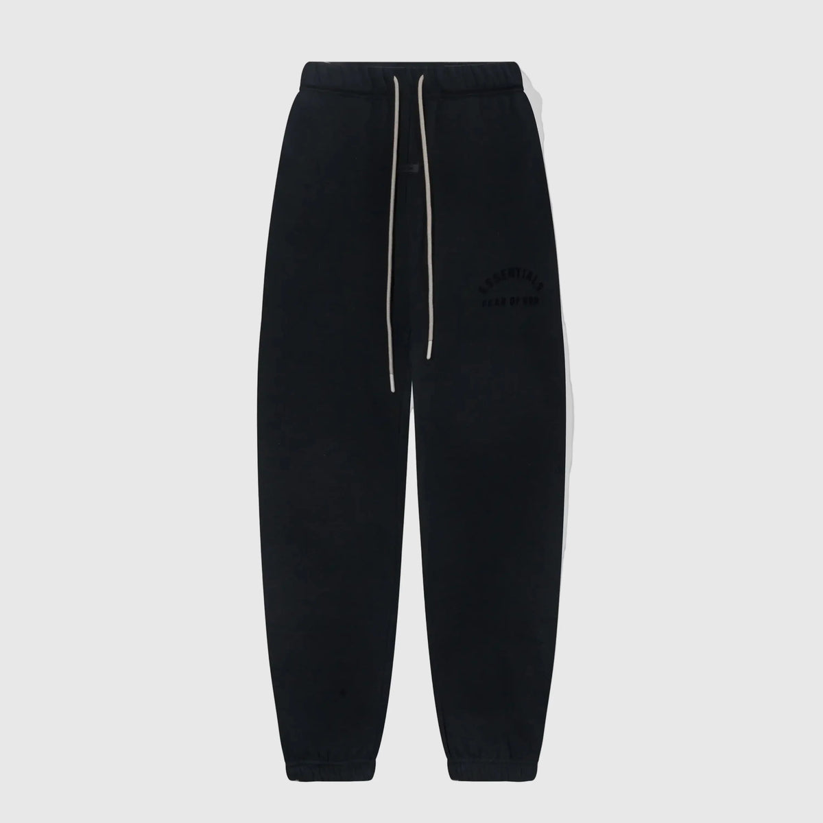 Essentials Black Elevated Fleece Sweatpants – Premium Everyday Joggers