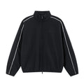 Fear of God ESSENTIALS BLACK Modern Fleece Track Jacket
