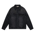FEAR OF GOD ESSENTIALS - Black Denim Jacket