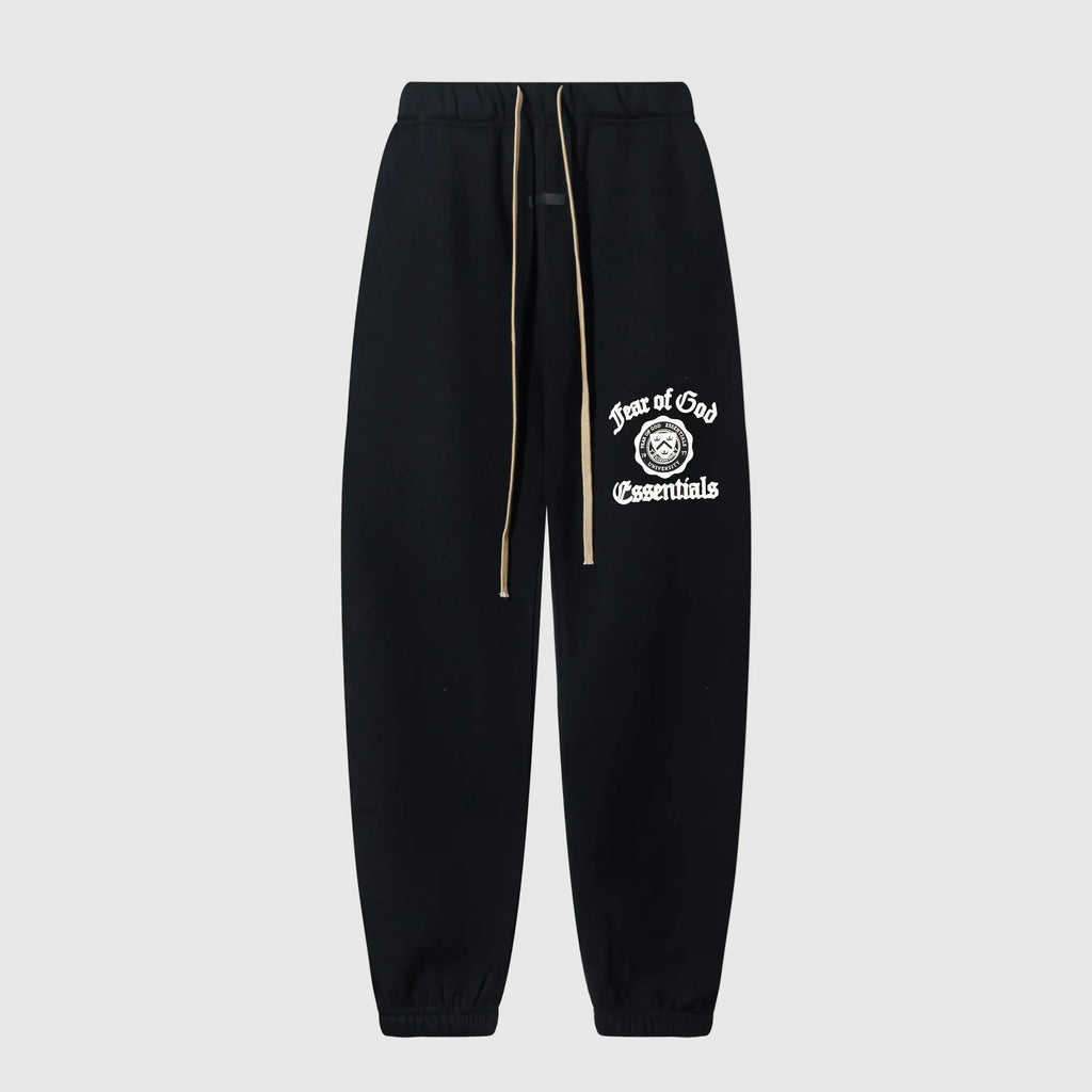 Essentials Black Street Core Sweatpants – Everyday Comfort Joggers