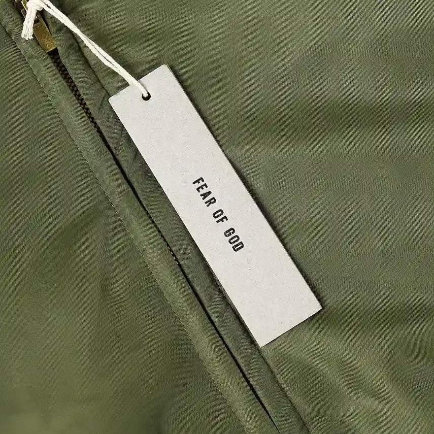 Fear of God Army Green Eternal Shell Bomber Jacket