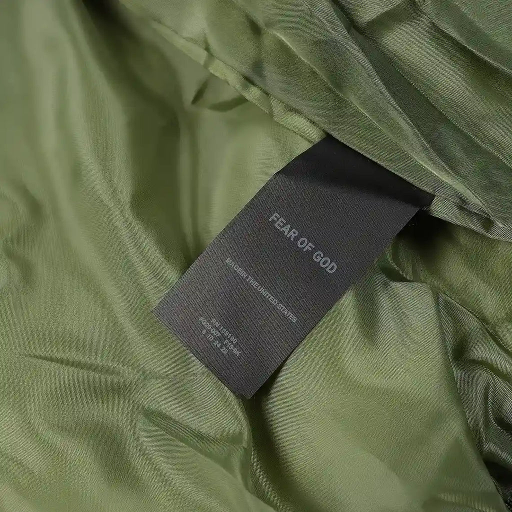 Fear of God Army Green Eternal Shell Bomber Jacket