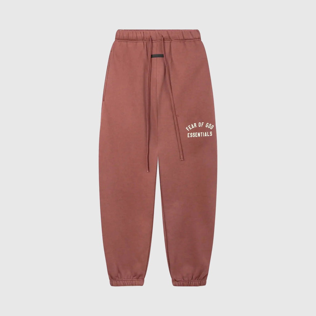 Essentials Dark Chestnut Street Fleece Sweatpants – Casual Everyday Joggers