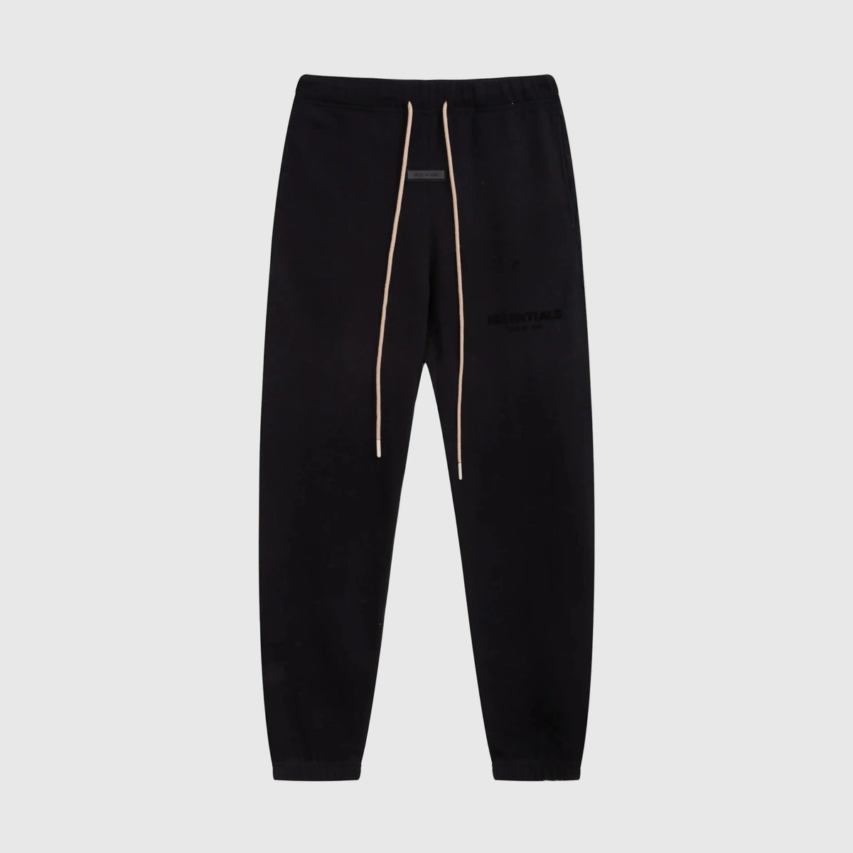 Essentials Black Low-Key Street Sweatpants – Everyday Comfort Joggers