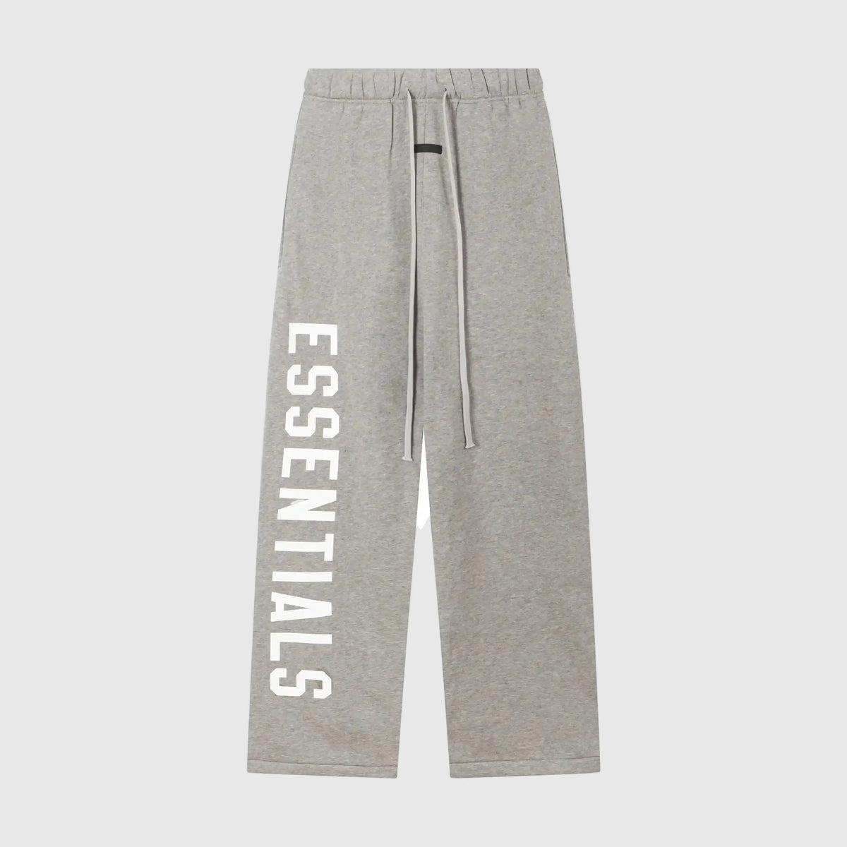 Essentials Light Heather Oatmeal Street Fleece Sweatpants – Casual Everyday Joggers