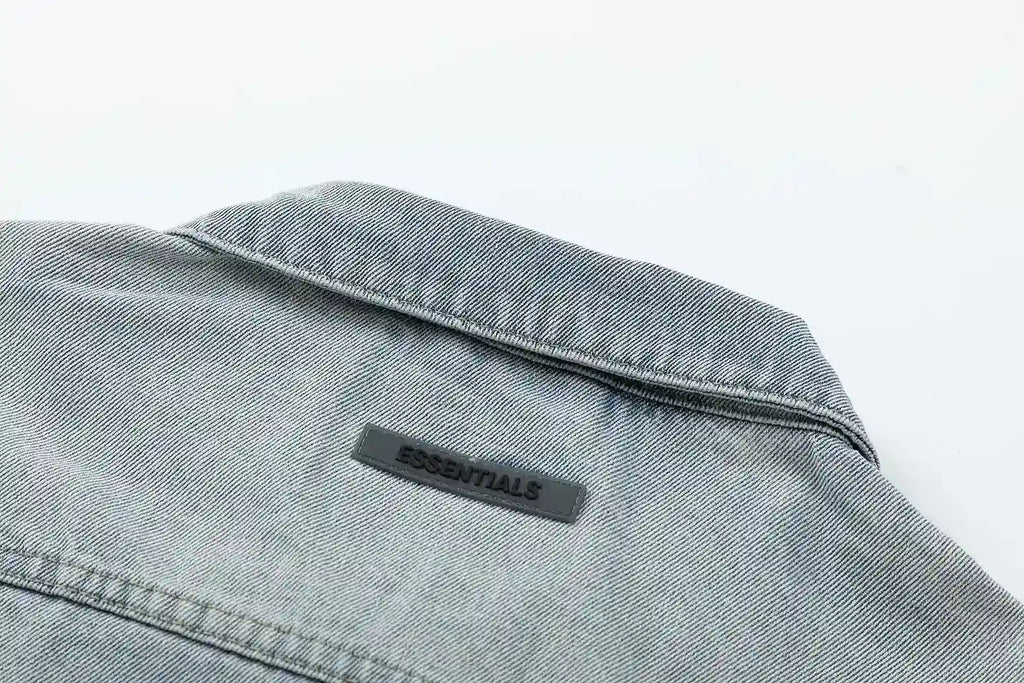 FEAR OF GOD ESSENTIALS - Blue Denim Jacket