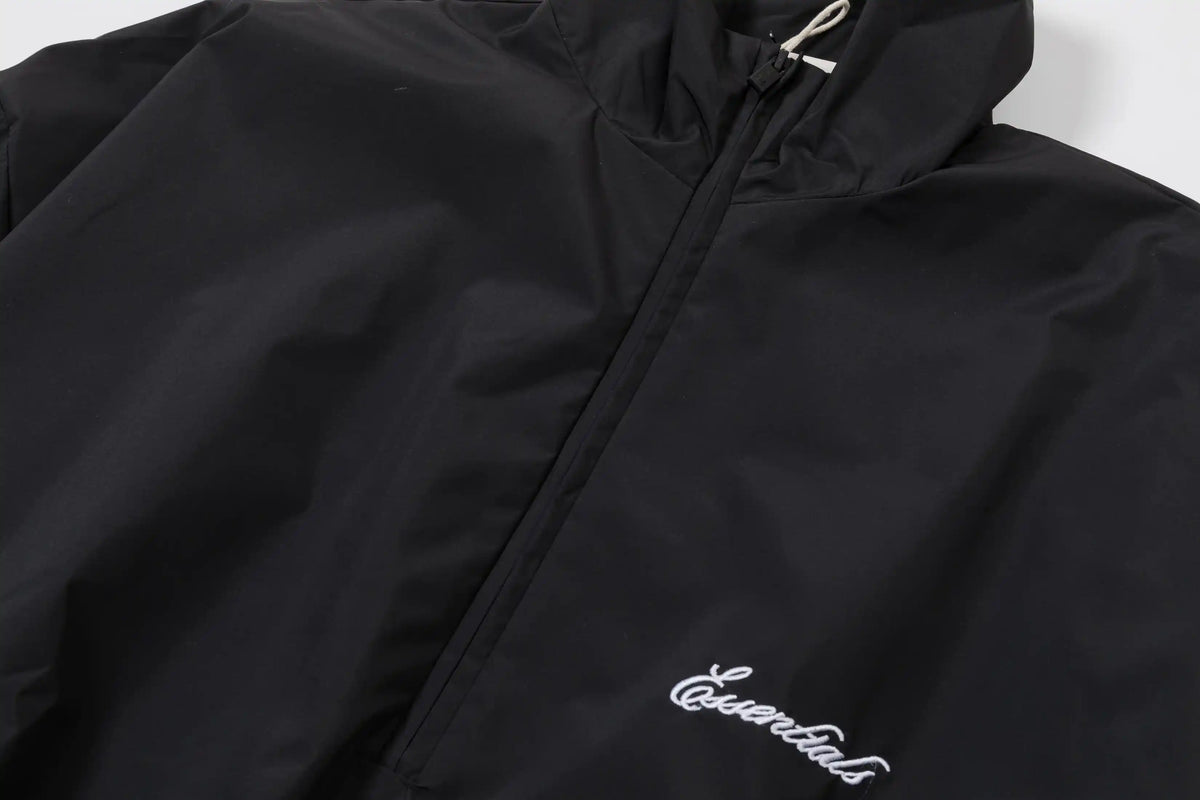 Fear of God Black Sporty Nylon Half Zip