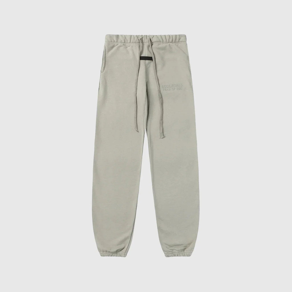 Essentials Heathered Grey Modern Fleece Sweatpants – Everyday Comfort Joggers