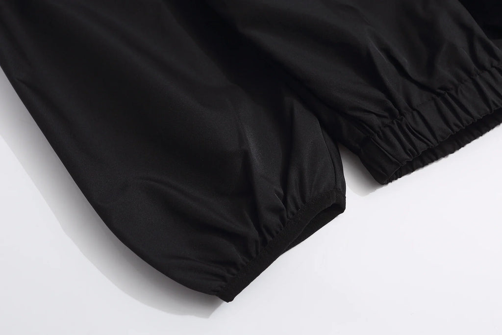 Fear of God Black Sporty Nylon Half Zip