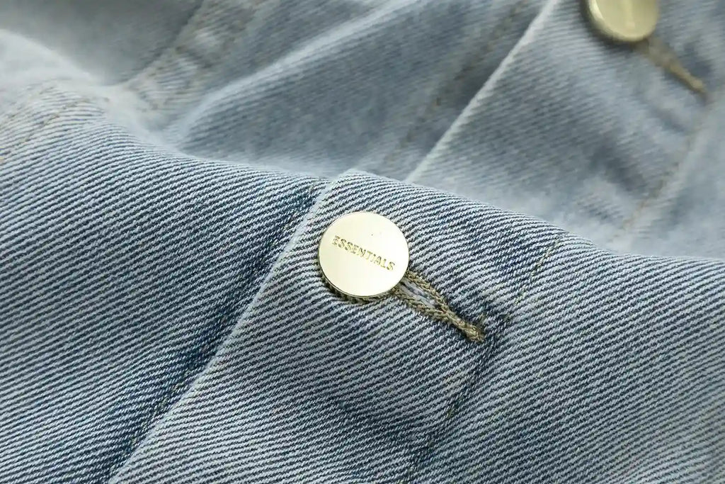 FEAR OF GOD ESSENTIALS - Blue Denim Jacket