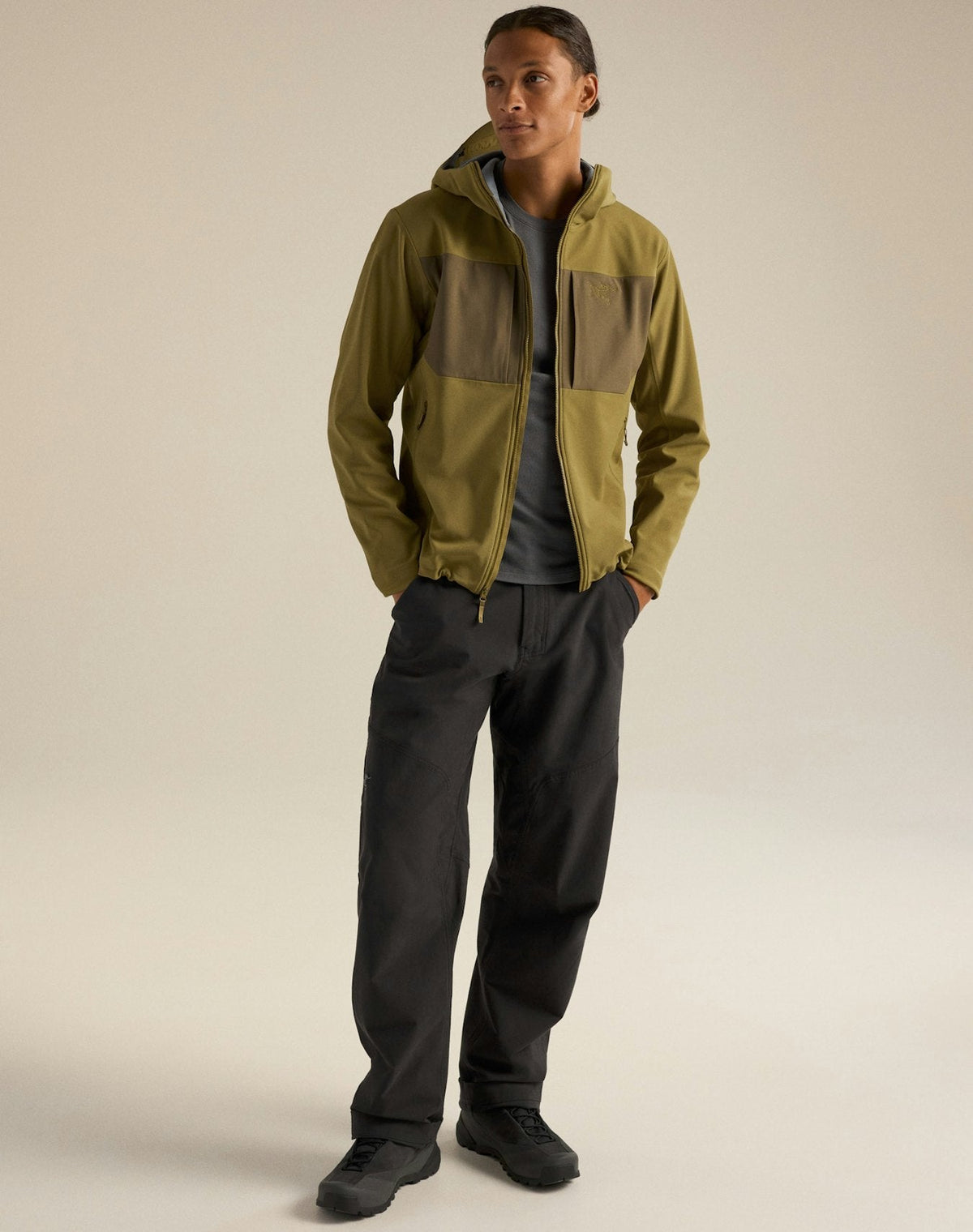 Arc'teryx Gamma MX Men's Hooded Softshell Jacket - Colour Block