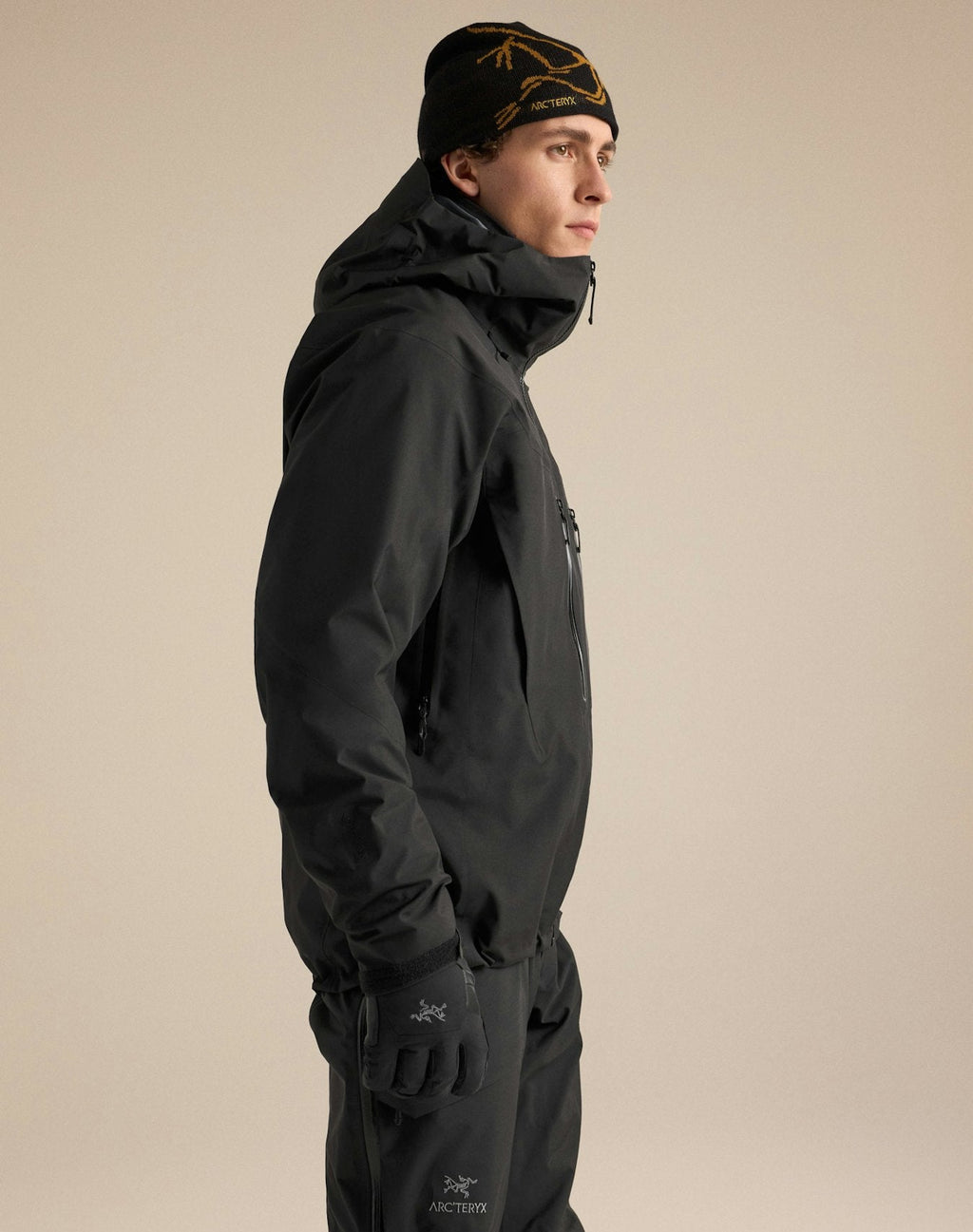 Arc'teryx Rush Jacket Men Gore-Tex Pro Waterproof Ski Snowboard Hooded Coat