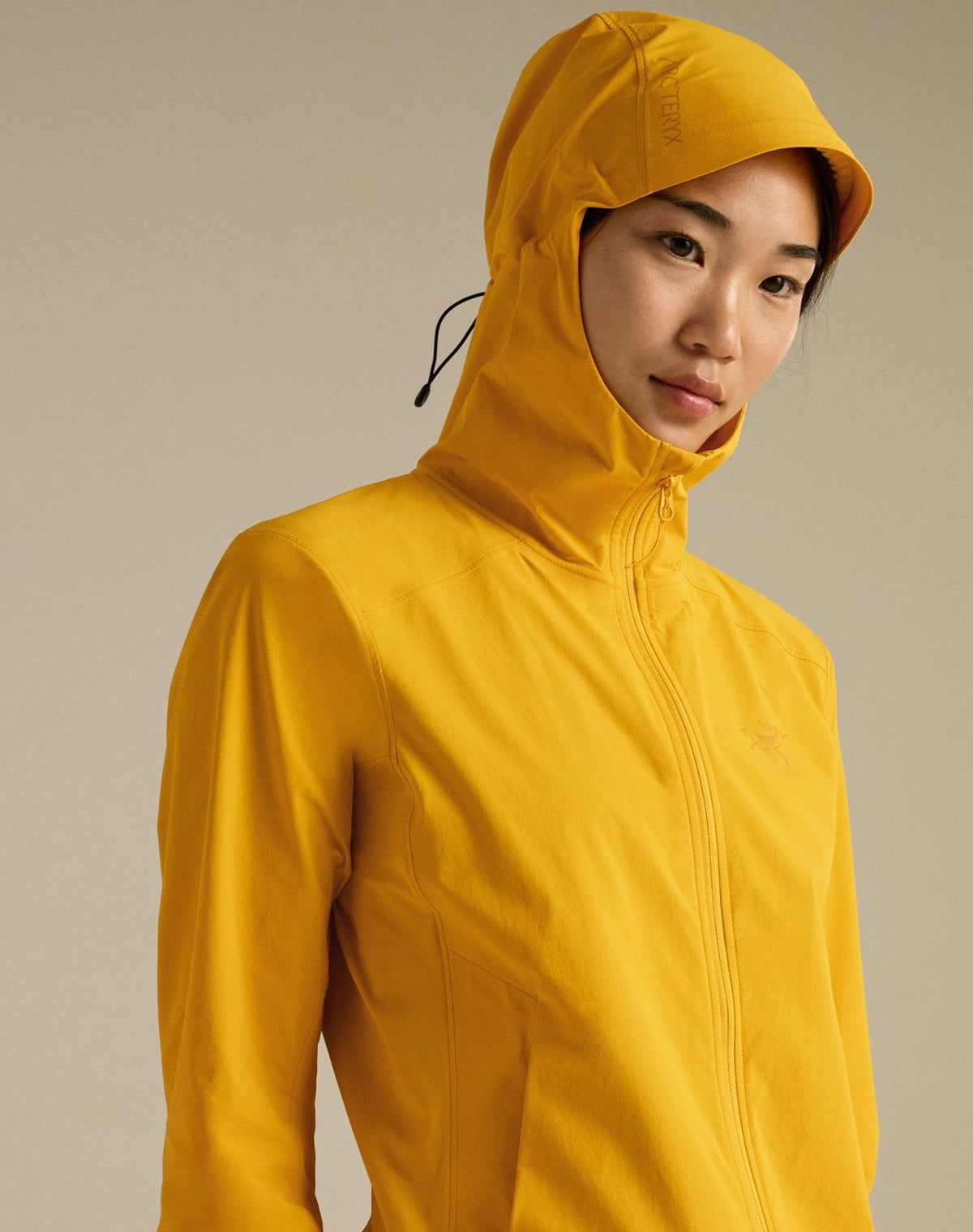 Arc'teryx Gamma Lightweight Hoody Women's Yellow Softshell Windproof Outdoor Jacket