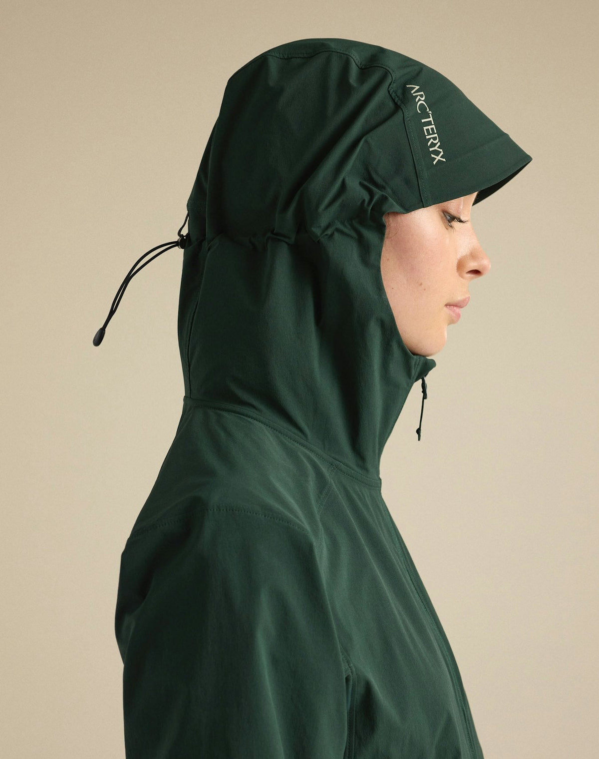 Arc'teryx Gamma Lightweight Hoody Women's Dark Green Softshell Windproof Outdoor Jacket