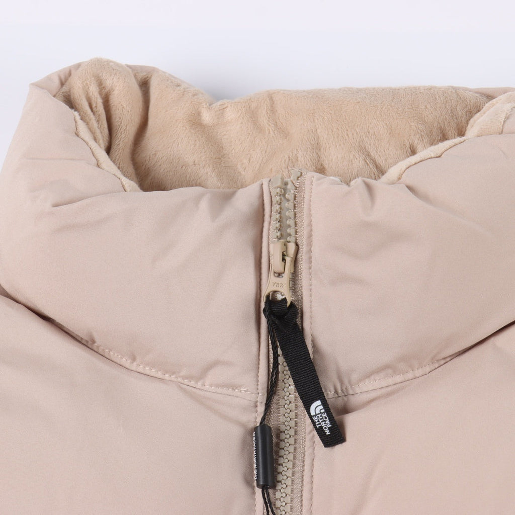 The North Face Retro Puffer Goose Down Jacket "Beige White"