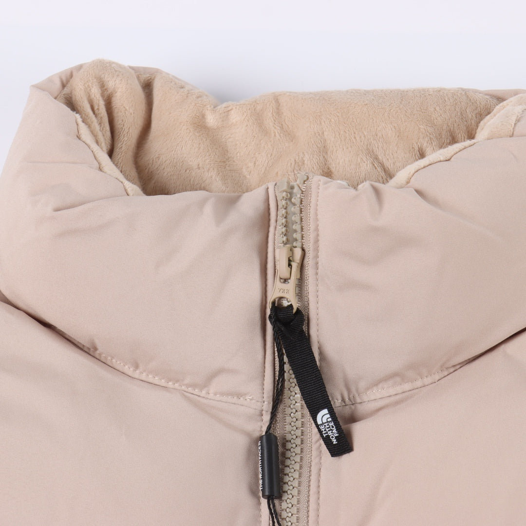 The North Face Retro Puffer Goose Down Jacket "Beige White"