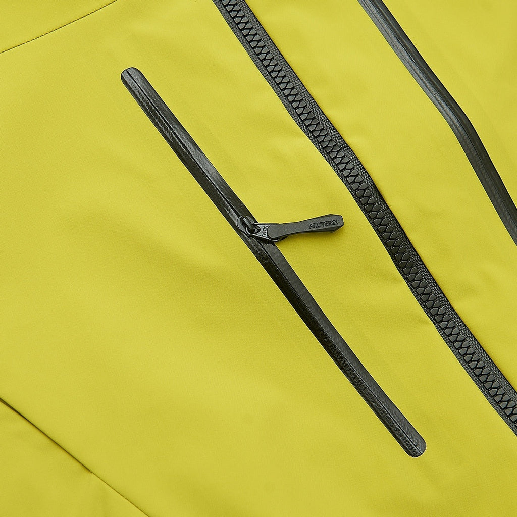 Arc'teryx Alpha SV Series Men's Waterproof Hard Shell Jacket "Yellow"