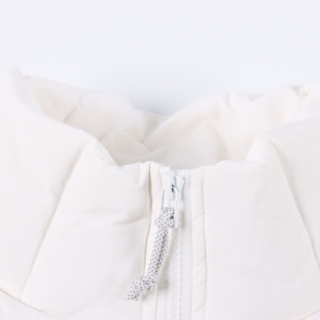 The North Face Women Crop Puffer Down Jacket "White"