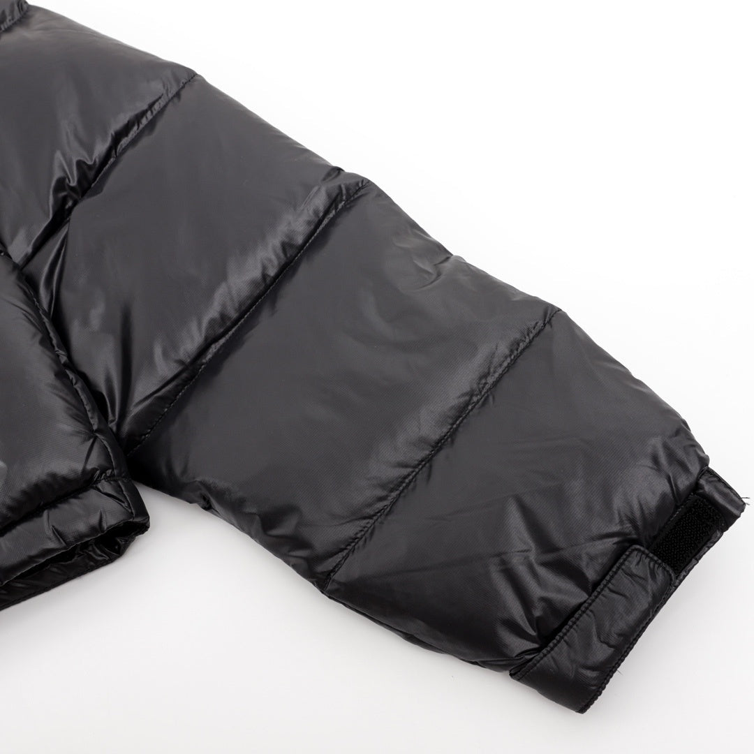 The North Face 1996 Retro Nuptse Cropped Puffer Jacket "Black" Women Winter Short Down Coat