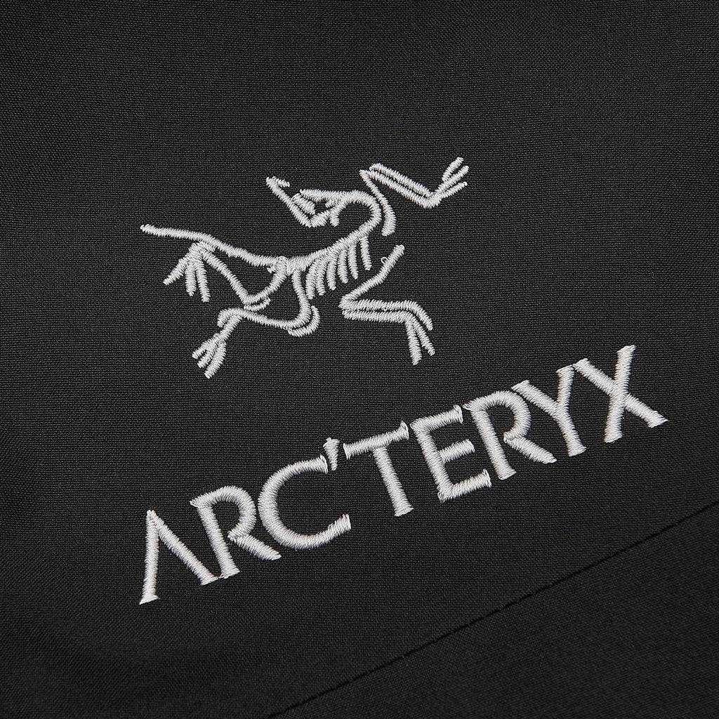 Arc'teryx Alpha SV Series Men's Hooded Waterproof Ski Jacket in "Black"