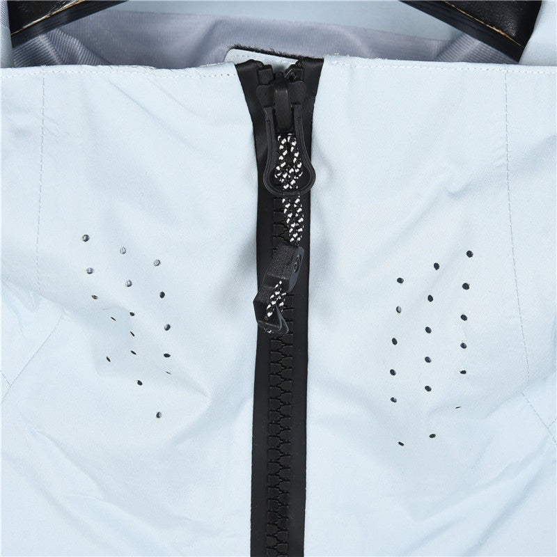 The North Face Summit Series "Light Blue" Men Gore-Tex Hooded Waterproof Hard Shell Jacket