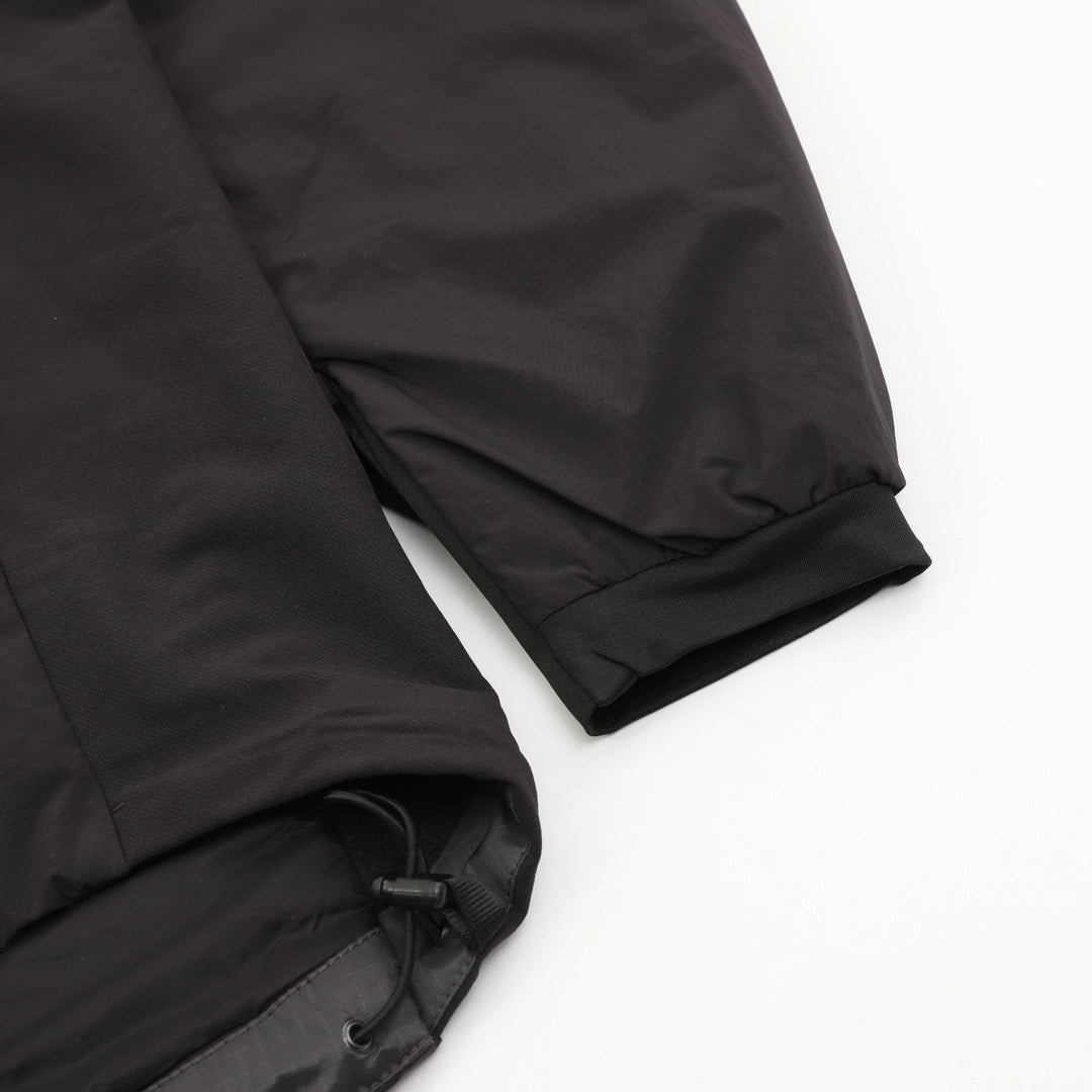 Arc'teryx Atom Series Men's Hooded Lightweight Insulated Jacket in "Black"