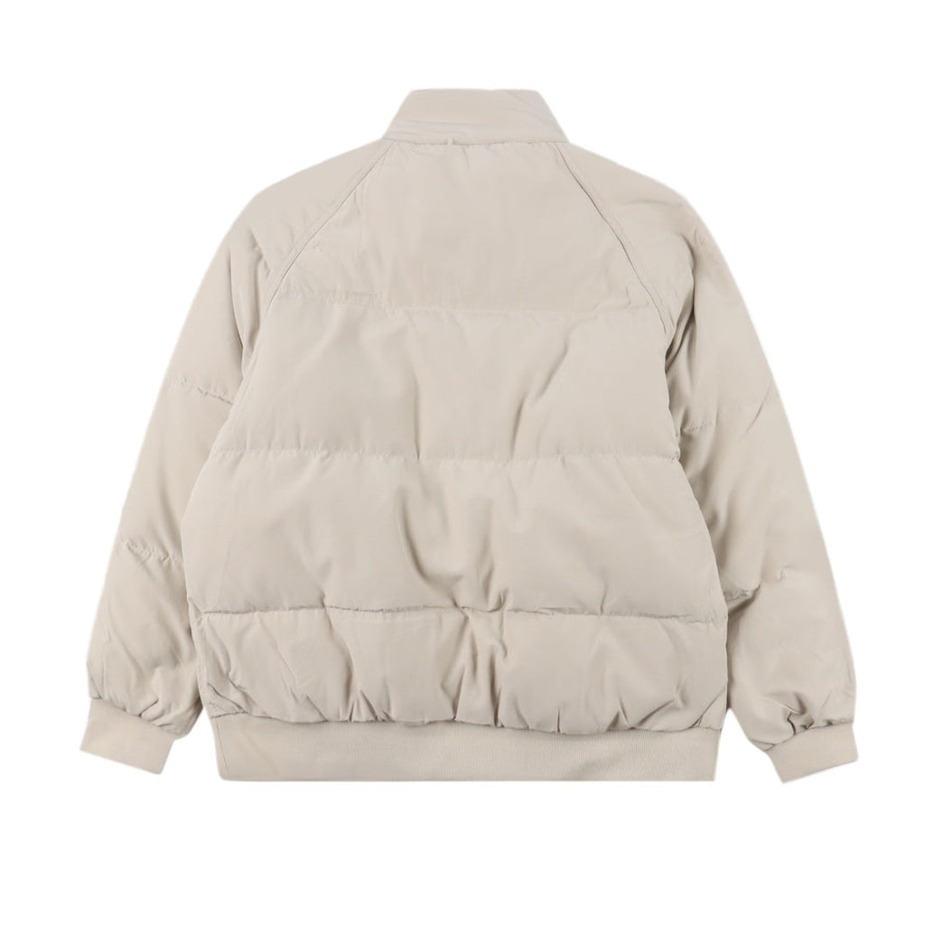 The North Face Purple Label Stand Collar Bomber Series Men Down Jacket "Beige"