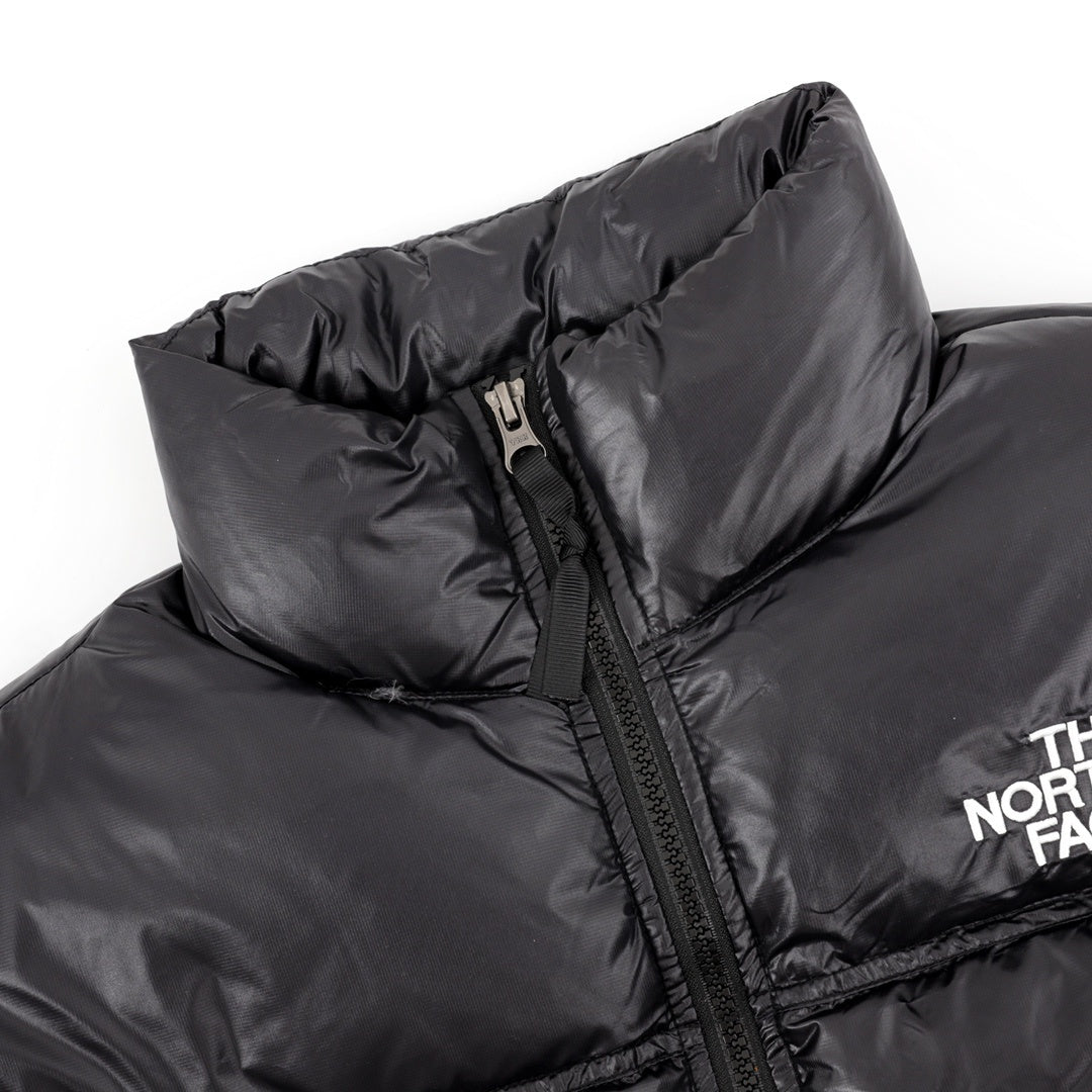 The North Face 1996 Retro Nuptse Cropped Puffer Jacket "Black" Women Winter Short Down Coat