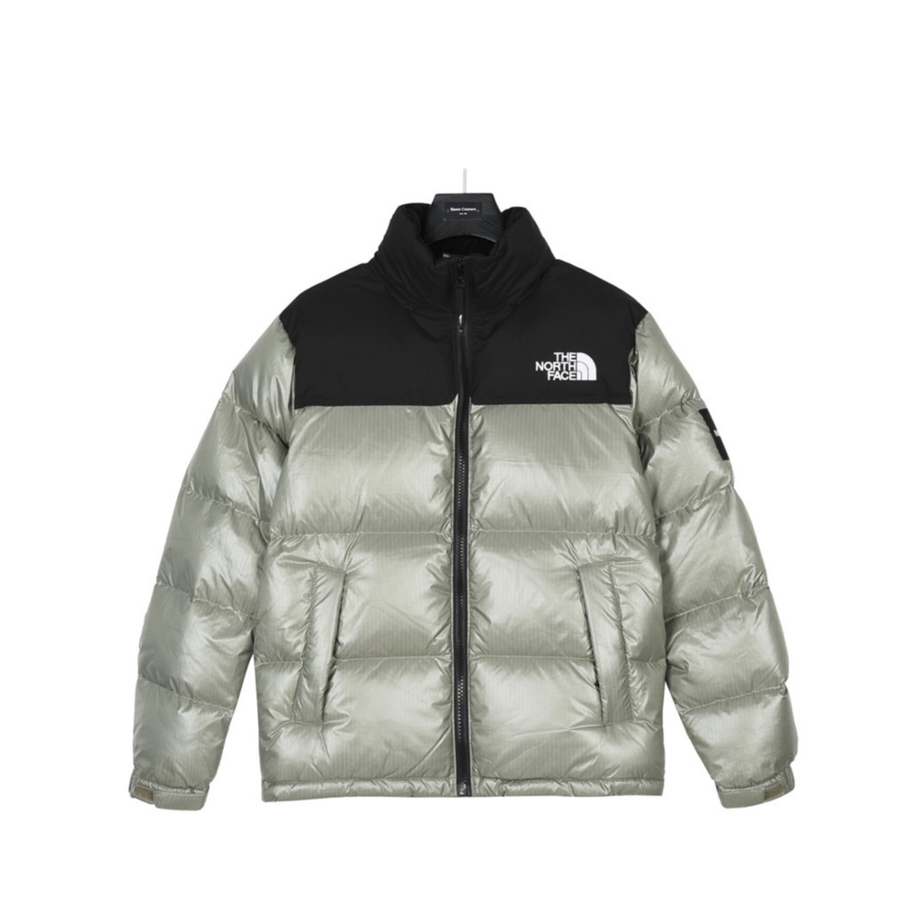The North Face 1996 Retro Nuptse 700 Fill Puffer Jacket "Sage Green Black Color Block"
