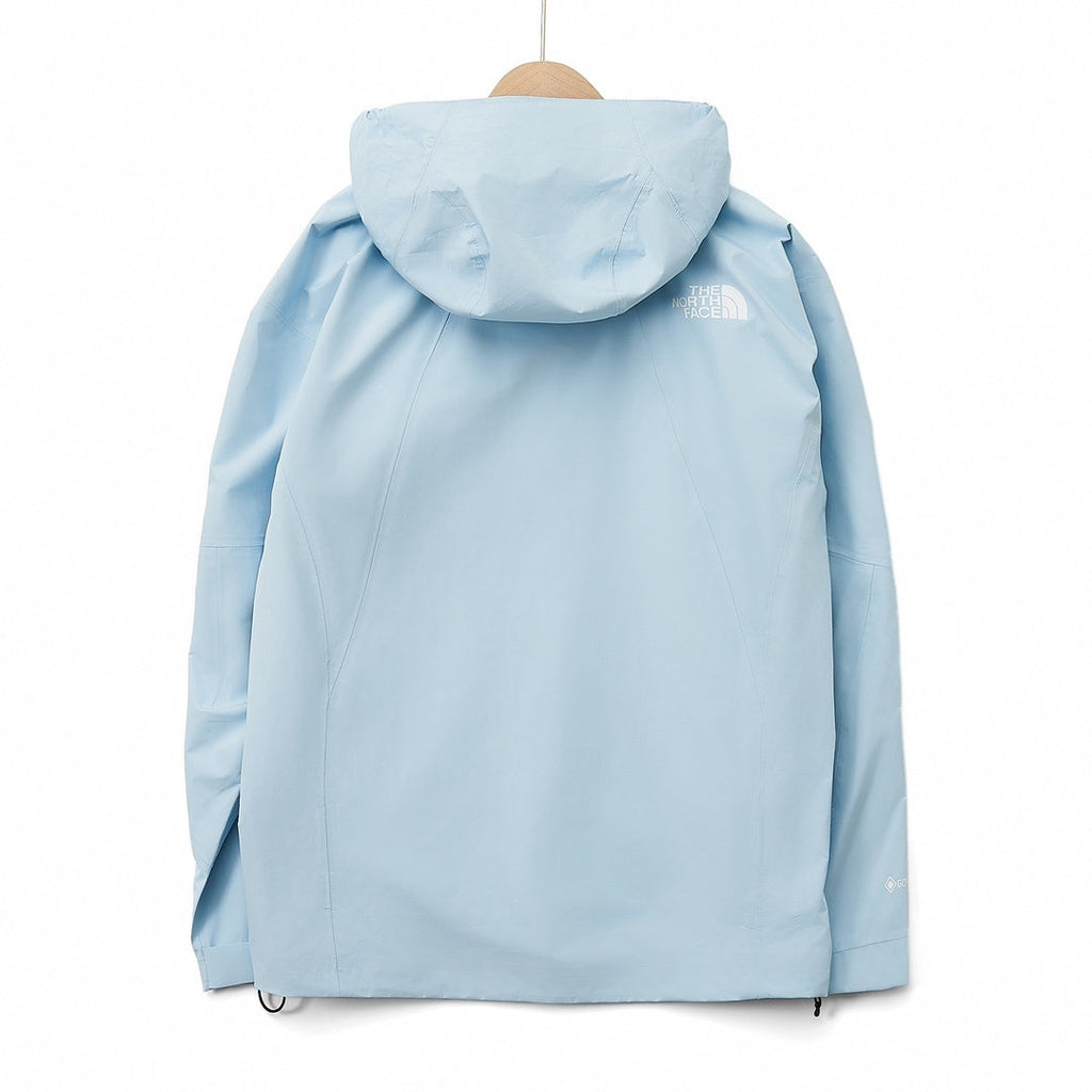 The North Face Summit Series "Light Blue" Men Gore-Tex Hooded Waterproof Hard Shell Jacket
