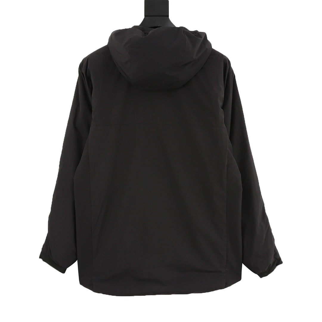 Arc'teryx Atom Series Men's Hooded Lightweight Insulated Jacket in "Black"