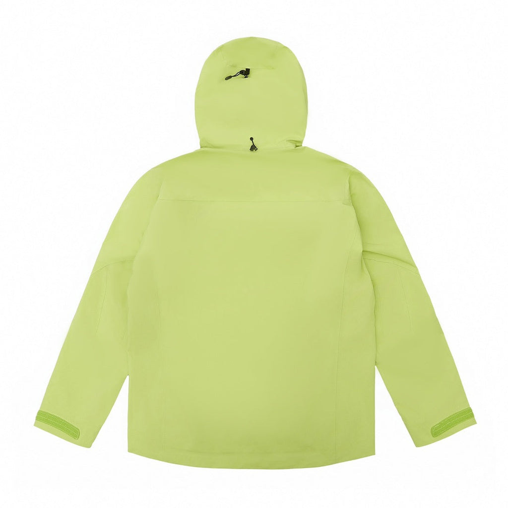 Arc'teryx Alpha SV Series Men's Hooded Waterproof Outdoor Jacket in "Lime Green"