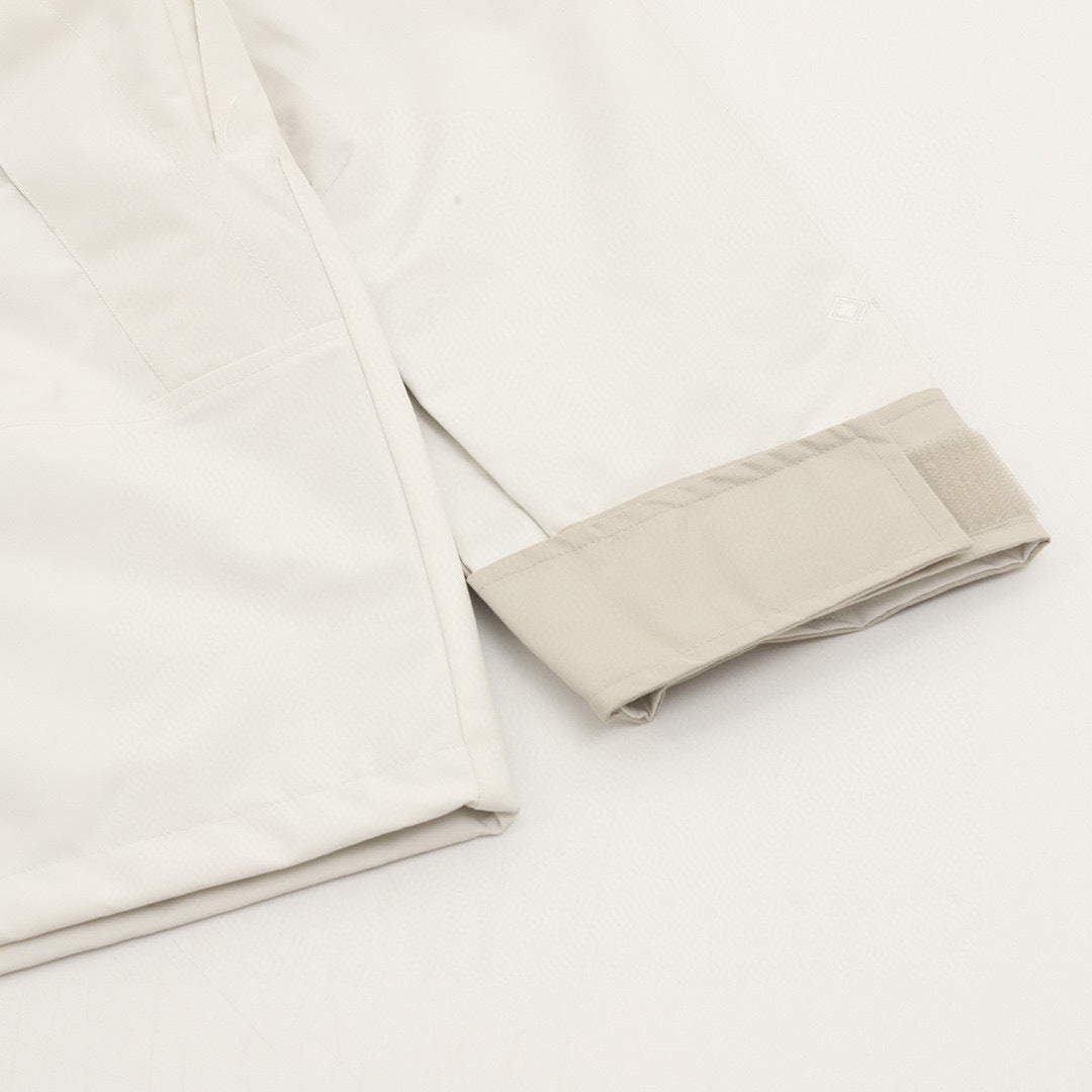 The North Face Mountain Series "Off White Beige" Men Gore-Tex Waterproof Hooded Hard Shell Jacket