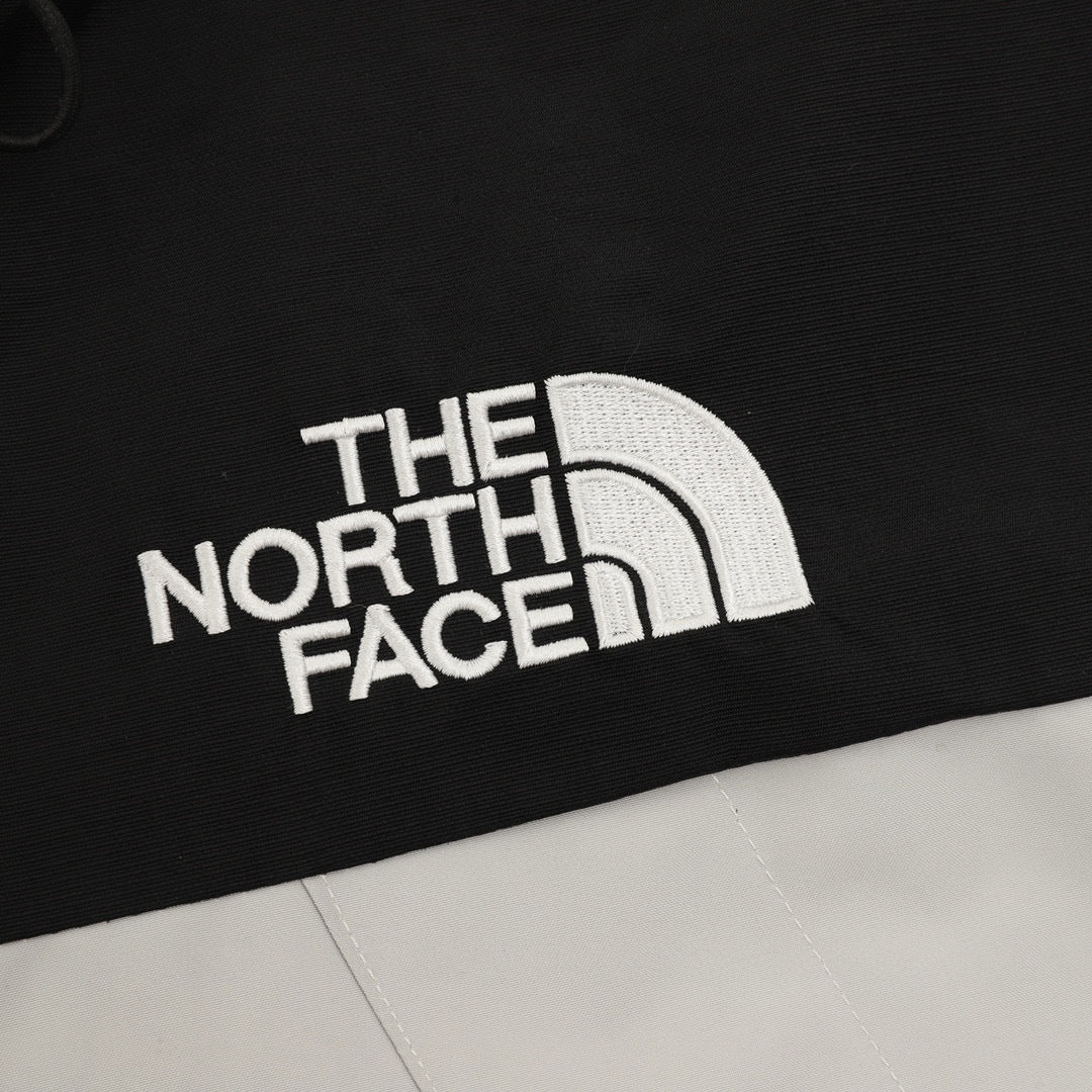 The North Face Mountain Series "Light Gray Black" Men Gore-Tex Waterproof Hooded Hard Shell Jacket