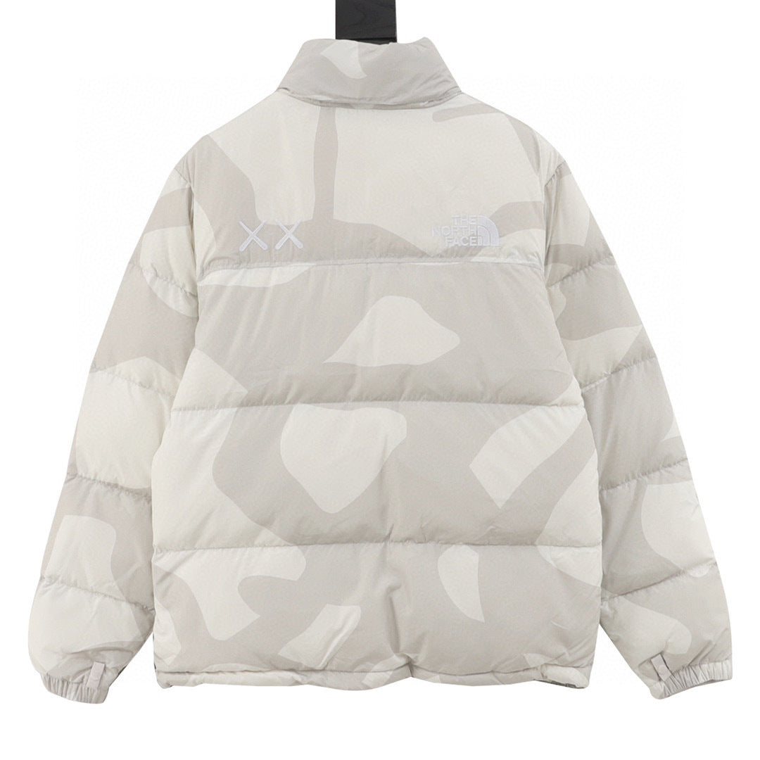 The North Face XX KAWS Series Puffer Jacket "Beige Camo"
