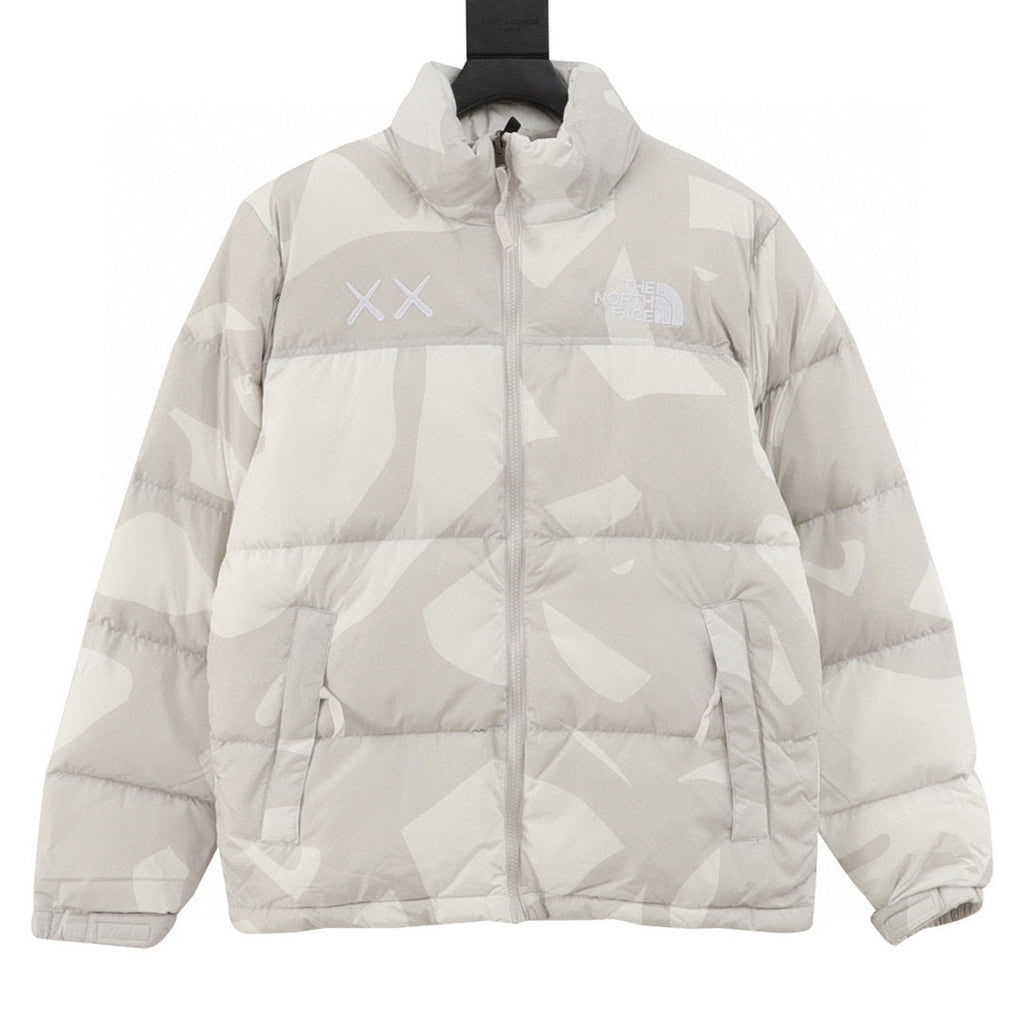 The North Face XX KAWS Series Puffer Jacket "Beige Camo"