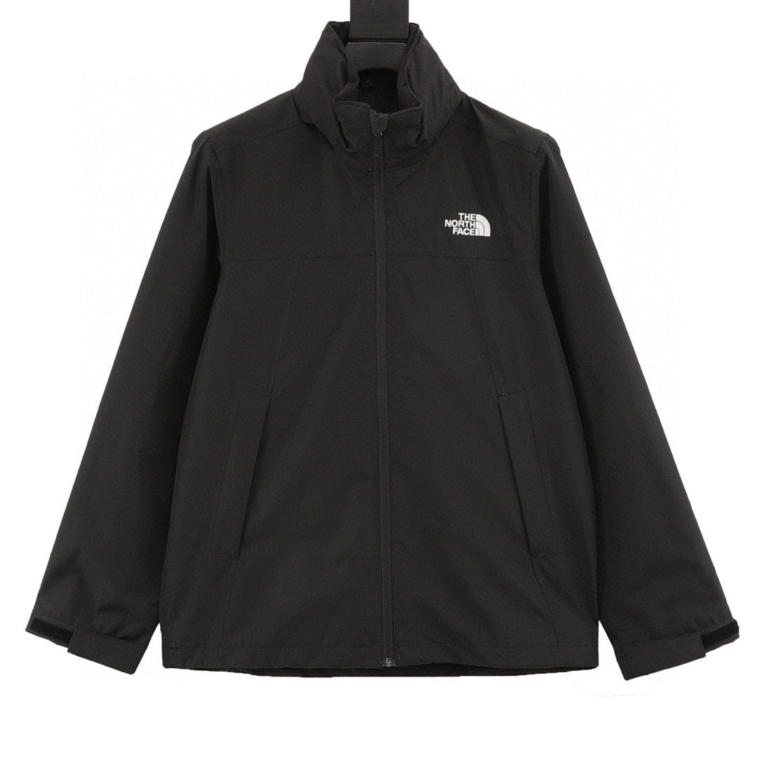 The North Face Venture Series "Black" Men Waterproof Stand Collar Windbreaker Jacket