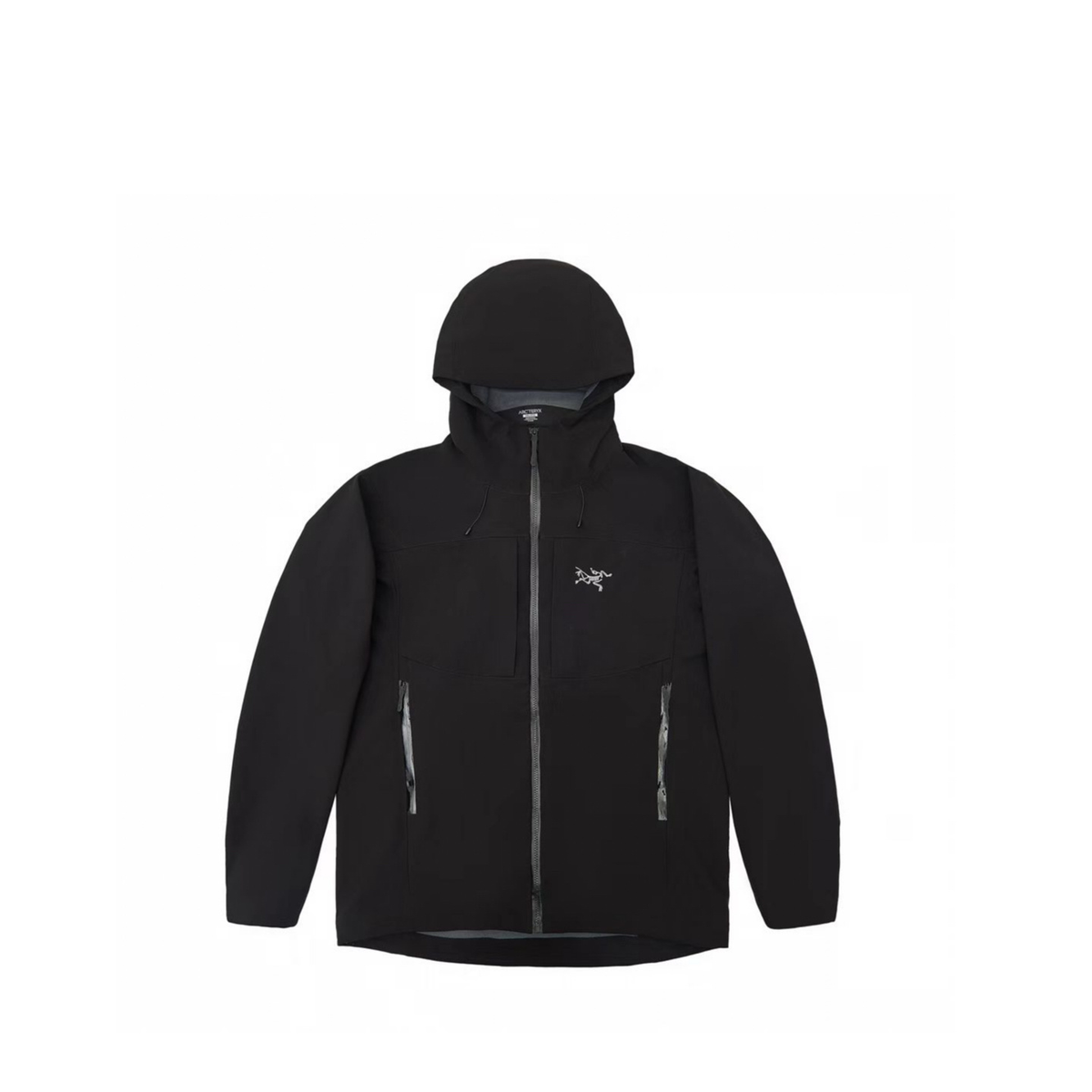 Arc'teryx Gamma Series Men's Fleece Lined Hooded Softshell Jacket in "Black"