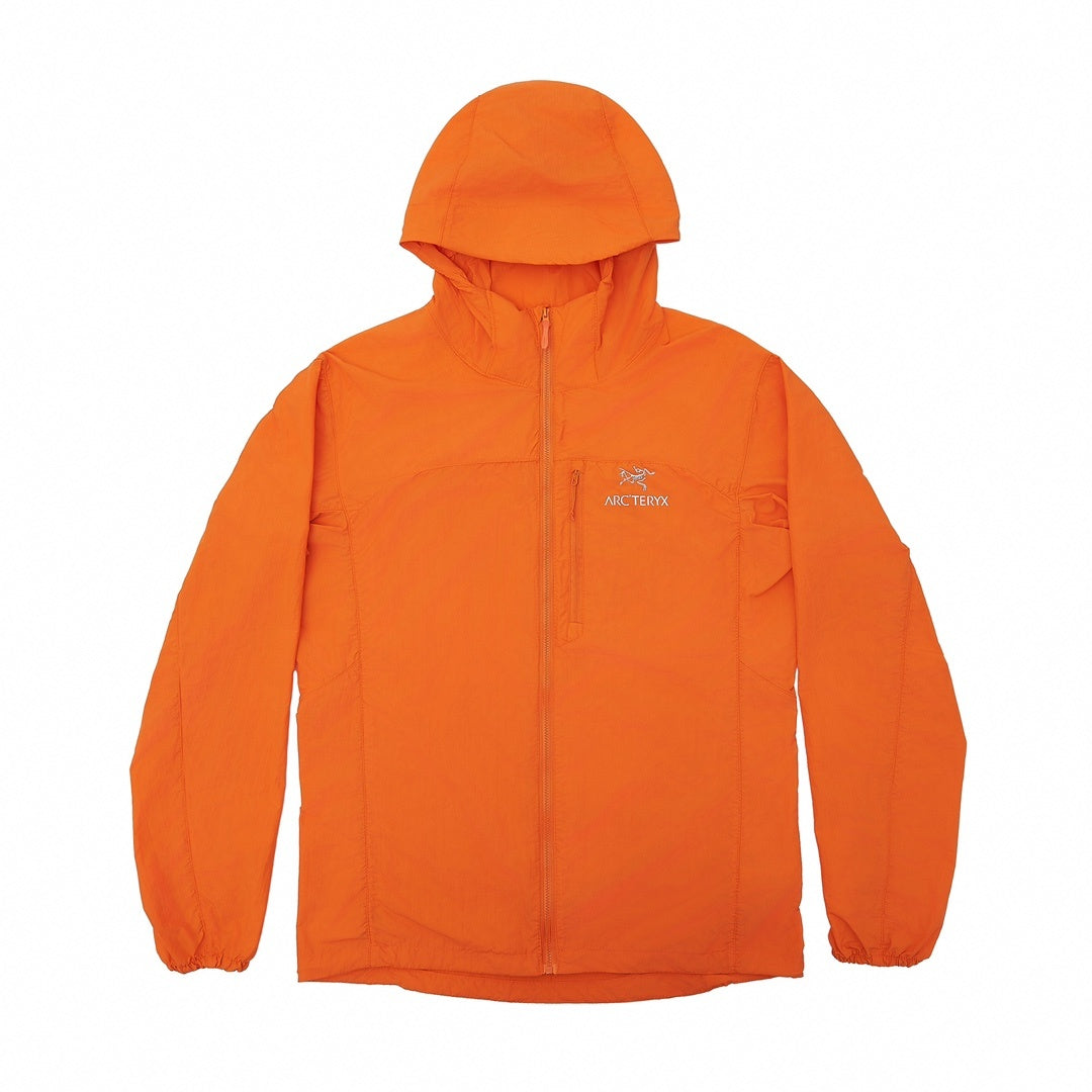 Arc'teryx Squamish Series Men's Hooded Windbreaker "Orange"-Outdoor sun-protection clothing