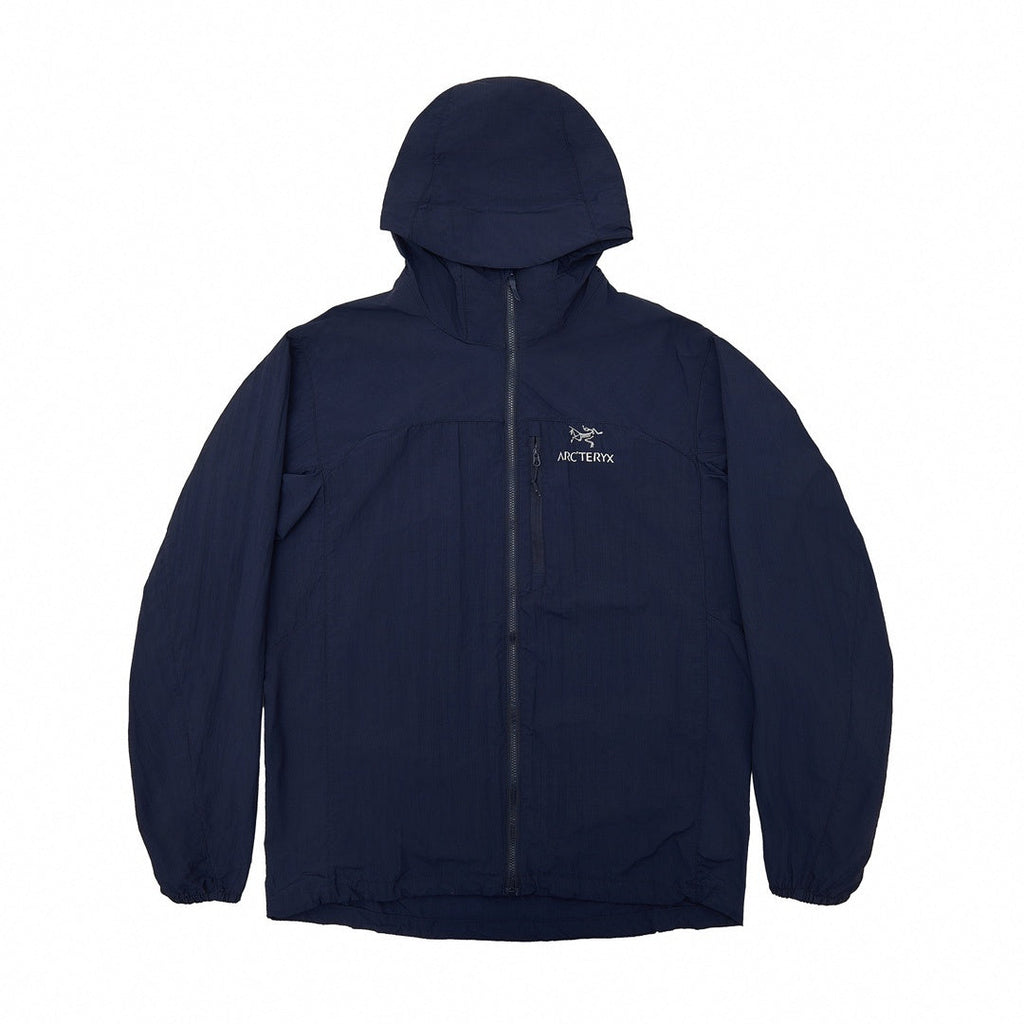 Arc'teryx Squamish Series Men's Hooded Windbreaker "Navy Blue"-Outdoor sun-protection clothing