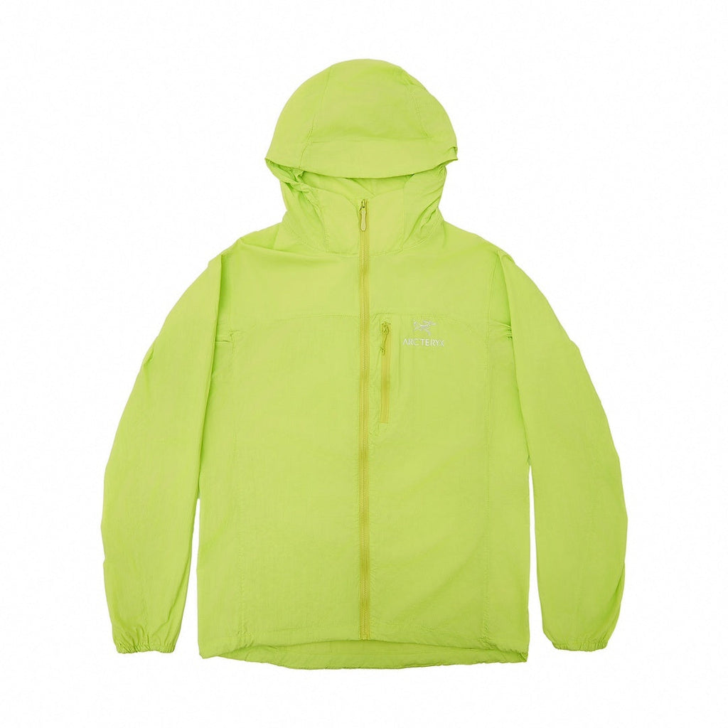 Arc'teryx Squamish Series Men's Hooded Windbreaker "Lime Green"-Outdoor sun-protection clothing